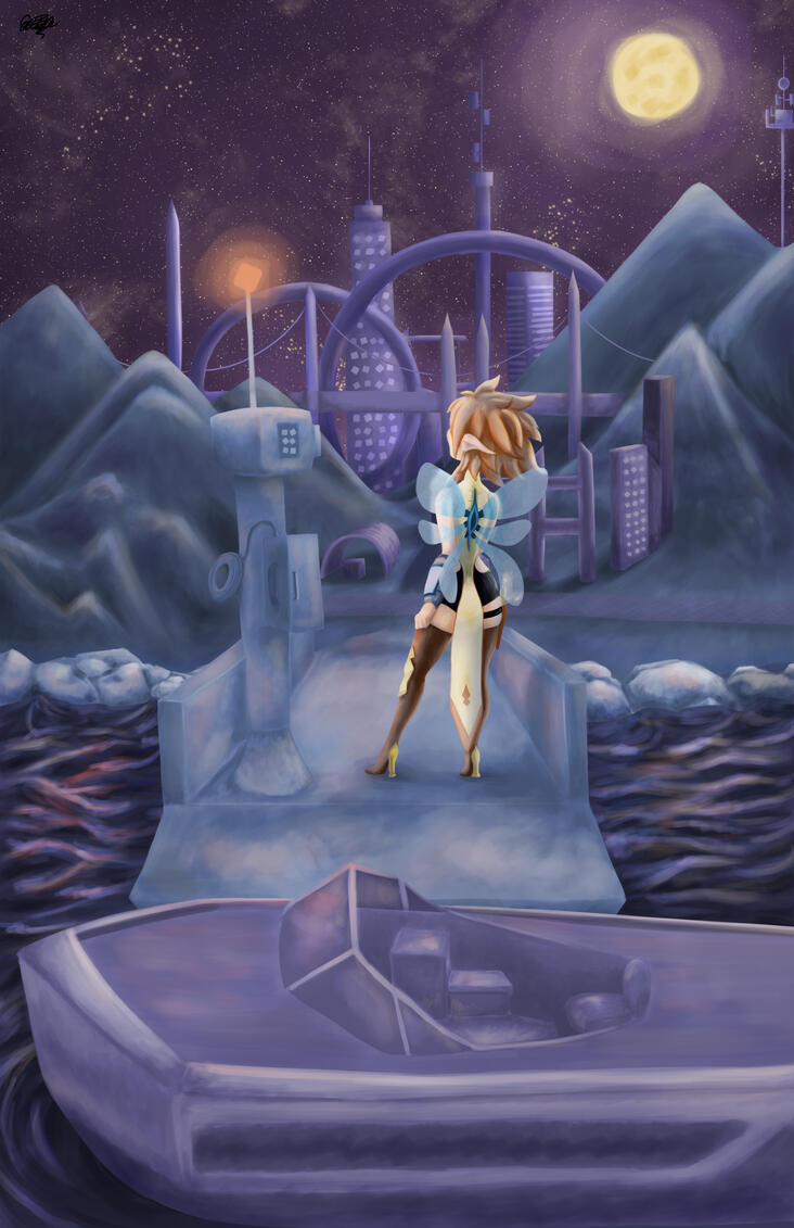 Futuristic fairy